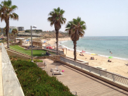 بالصور: أجواء الحرب تخيّم على الحركة السياحية والتجارية في مدينة يافا 